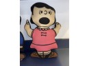 Vintage 1963 Peanuts 18' Plush Dolls. Charlie Brown, Lucy And Schroeder. Schroeder Has Tag.