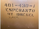Vintage Mid-Century Drexel Esperanto Man's 4 Drawer Bureau With Doors. In Beautiful Near Mint Condition.