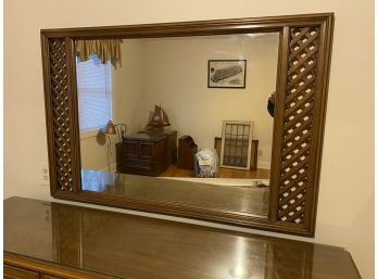 Vintage Mid-Century Drexel Esperanto Mirror. In Beautiful Near Mint Condition. Measures 36' X 54 5/8'.
