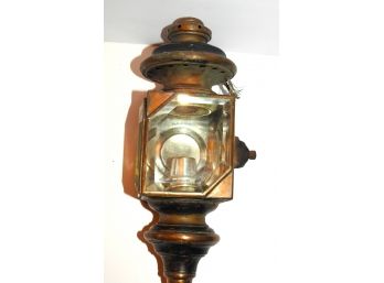 Antique Automobile Gas Lamp Headlight # 2