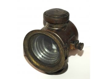 Antique Automobile Gas Lamp Headlight