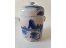 Antique Chinese Tea Canister - Ceramic