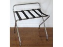 Metal Chromed High Back Foldable Luggage Rack - 1 Of 5 Available
