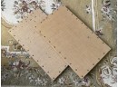 A Pair Of Hessian Covered Cork Boards
