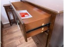 A Modern Oak Three Drawer Dresser