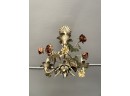 A Tole Painted Metal Chandelier By ABC Carpet & Home