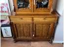 A Stunning 19th Century Country French Buffet And China Cabinet