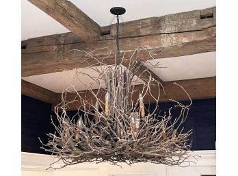 An Incredible Bespoke Natural Branch Chandelier 2/4