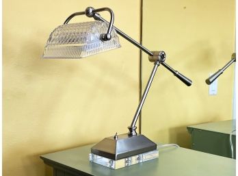 A Crystal Desk Lamp From Nieman Marcus