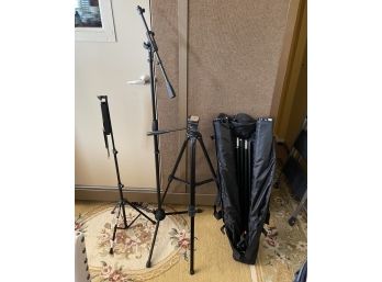 Mic Stands, Tripod Stand, And More