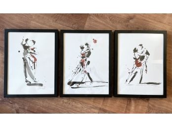 A Series Of Original Watercolors - Ballroom Dancers