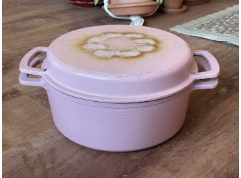 An Enameled Iron Dual Purpose Grill Pot And Dutch Oven By Kitchen HQ