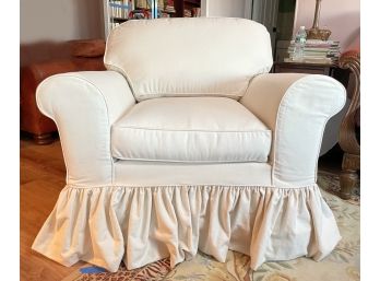 A Newly Upholstered Chair From Bloomingdales