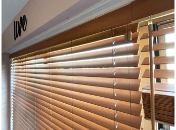 Four Sets Faux Wood Blinds From The Shade Store