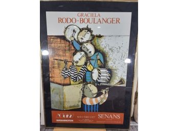 1977 Boulanger Exhibition Poster