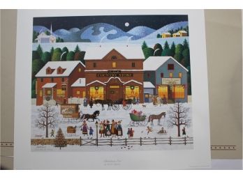 Charles Wysocki Christmas Eve S/n Ltd Ed $160 At Prints.com