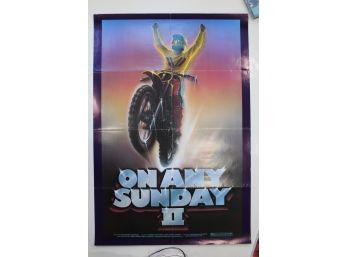 Original Single Sided Theater Poster - On Any Sunday 2