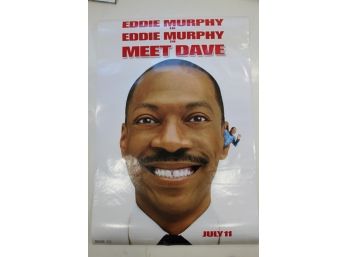 Original Double Sided Meet Dave Theater Poster