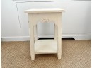 Lane Furniture Small Paint Decorated And Floral Painted Side Table/Stand