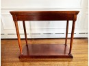 Bombay Furniture Console Table With Plinth Base