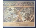 Nova Totius Terrarum Sive Novi Orbis Tabula': Map Of The World After Joan Blaeu. 1680