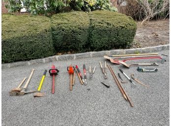Group Of Garden And Home Maintenance Tools