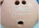 Two Vintage Gumball Pink & Turquoise Bowling Balls & Bags