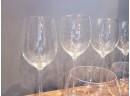 Assortment Of Crystal Red Wine Stemware Glasses