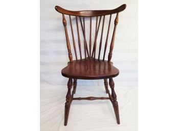 Vintage Fiddleback Duxbury Dining Chair Vermont Solid Rock Maple