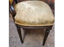 Nice Boudoir Upholstered  Chair  Needs Touch Up Nice Chair