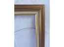 2 Matching Frames With Wood And Off White Fabric