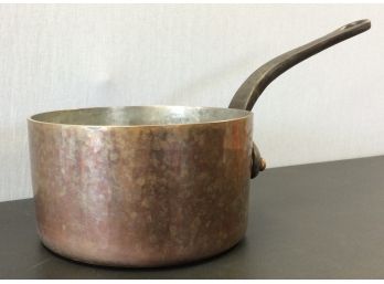 A Vintage  F. Lejeune Copper Pot Paris, France