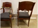 Pair Of Vintage Directoire Style Chairs (2)