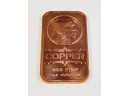 1 Oz .999 Pure Copper Bar