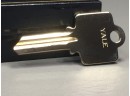 (1 Of 2) Rare DISNEYLAND 1955 Yale & Towne Gold Plated Brass Key To Commemorate Opening Of Disneyland UNCUT