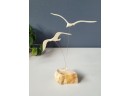 1974 Marvin Wernick Co. Kenetic Seagull Sculpture
