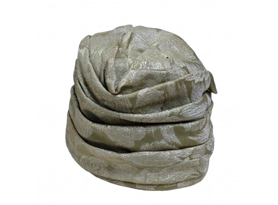 Vintage Circa 1920s Union Made Silk Turban Hat