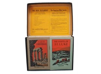 1928 Boxed Set American Bible Society The New Testament In 11 Volumes