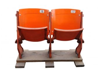 Original Vintage Chicago Bears Soldier Field Red Stadium Seats