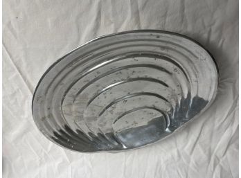 Oval Swirled Platter