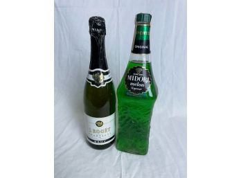 J. Roget Champagne/Suntory Midori Melon Liqueur