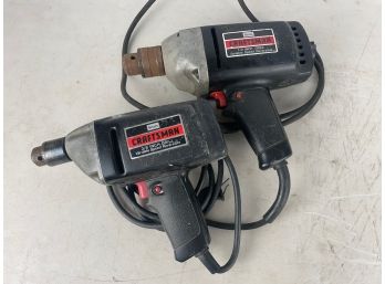 Craftsman Variable Speed Reversible Drill Lot