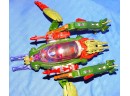 1993 Exo Squad Space Fighter Toy With Action Figure
