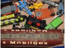 Box Lot Of Vintage Diecast Cars And Toys