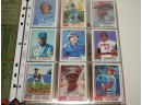 Binder Full Of 1982 Baseball Cards Many HOFers In This One Not All Cards Were Photographed