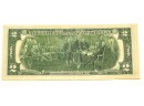 1976 ERROR 2 Dollar Bill Miscut & Serial Numbers Printed Off  Centered