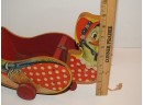 Old Gong Bell Company Wooden Mother Goose Pull Toy