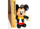 1970s Walt Disney Mickey Mouse Plastic Rubber Bank