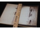 Original Cabinet Card Photo Lot With Steamships And Tug Boats - Looks Like Brooklyn Bridge NY