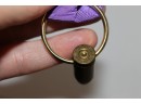 Unusual Member Military Style Award Ribbon Badge With Heavy Bullet